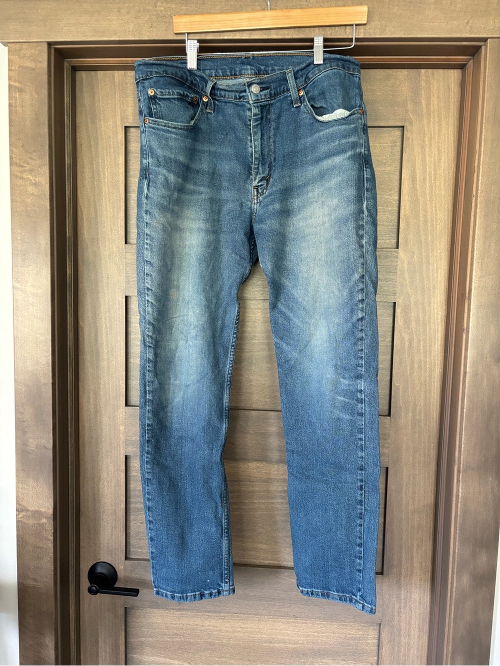Levi's Slim Straight Men's Jeans in Faded Blue